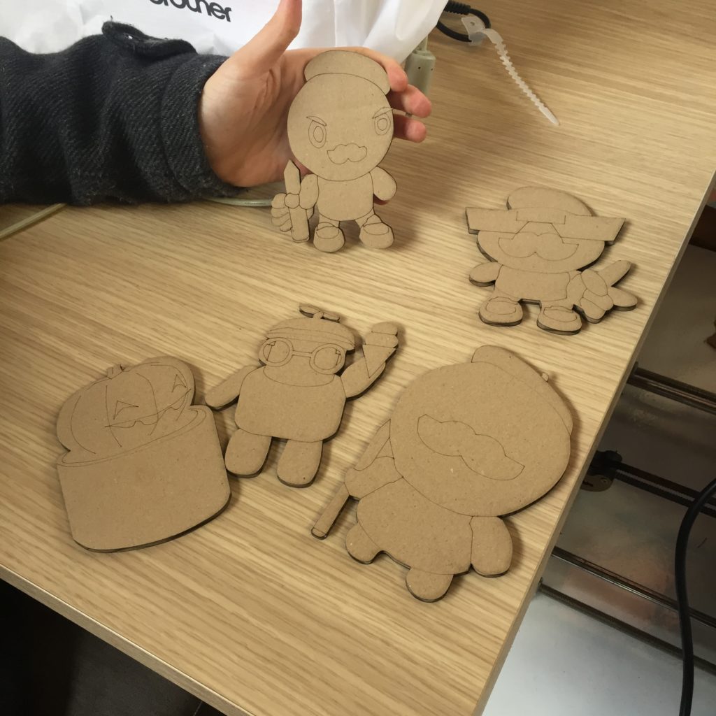 fablab la verrriere diderot groupe scolaire decoupe laser carton