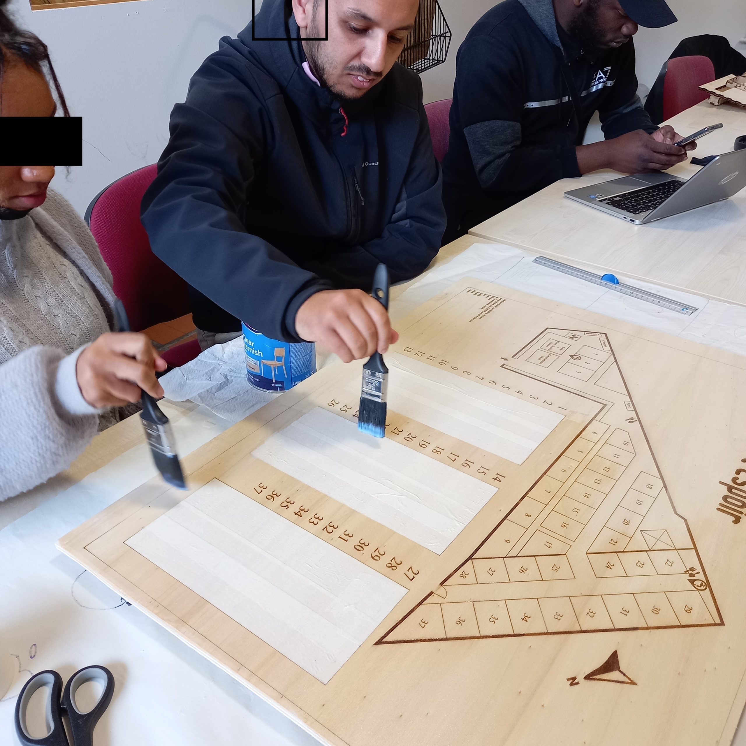 fablab la verriere montreuil plan jardin espoir gravure decoupeuse laser