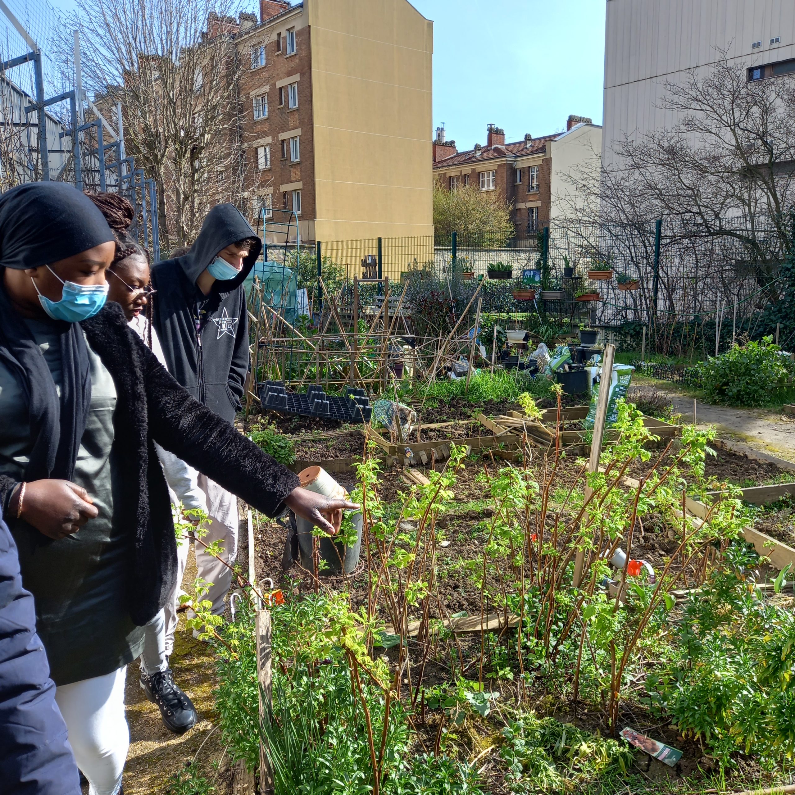 fablab la verriere visite jardin espoir montreuil